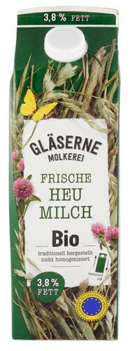 Gläserne Molkerei Frische Heumilch, Bio