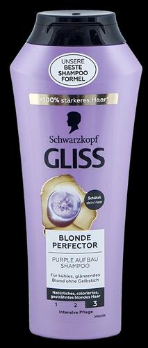 Gliss Blonde Perfector Purple Aufbau Shampoo