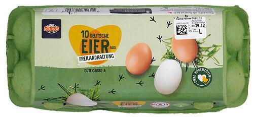 Globus 10 Deutsche Eier aus Freilandhaltung 