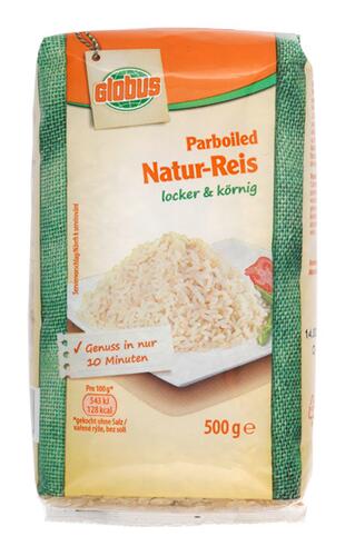 Globus Parboiled Natur-Reis