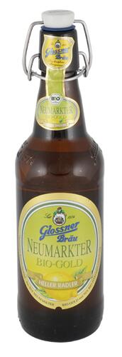 Glossner Bräu Neumarkter Bio-Gold Heller Radler