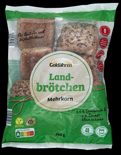 Goldähren Landbrötchen Mehrkorn