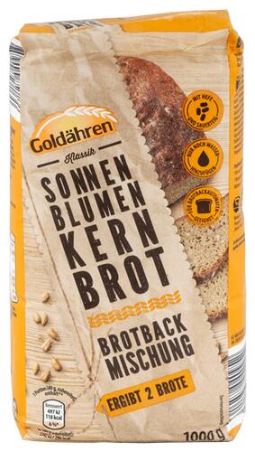 Goldähren Sonnenblumenkernbrot Brotbackmischung