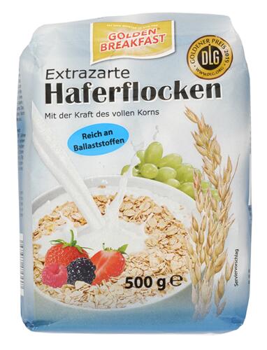 Golden Breakfast Extrazarte Haferflocken