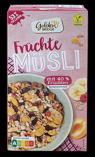 Golden Bridge Früchte Müsli 