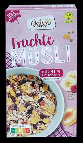 Golden Bridge Früchte Müsli