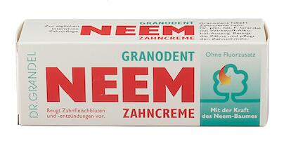 Granodent Neem Zahncreme ohne Fluorzusatz