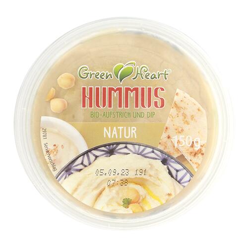 Green Heart Hummus Natur