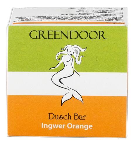 Greendoor Dusch Bar Ingwer Orange