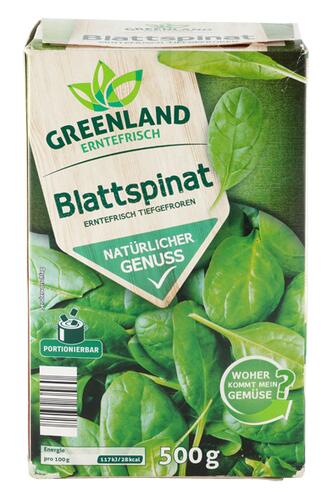 Greenland Blattspinat