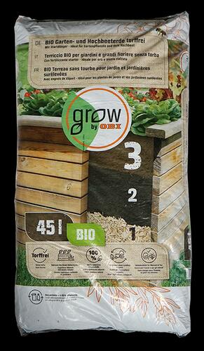 Grow by Obi Bio Garten- und Hochbeeterde