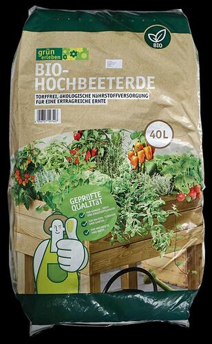 Grün Erleben Bio- Hochbeeterde 