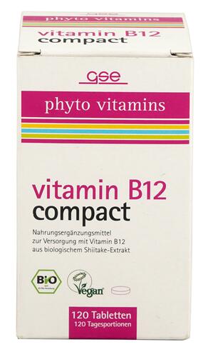 GSE Phyto Vitamins Vitamin B12 Compact, Tabletten, Bio