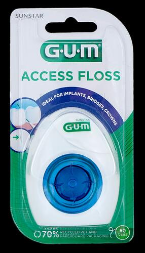 Gum Access Floss, Ideal for Implants, Bridges, Crowns