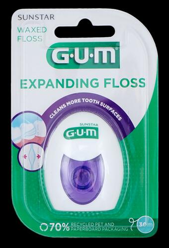 Gum Expanding Floss, waxed