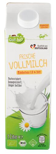 Gut Bio Frische Vollmilch