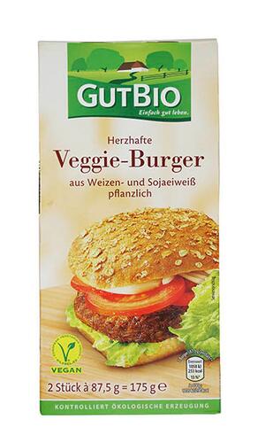Gut Bio Herzhafte Veggie-Burger