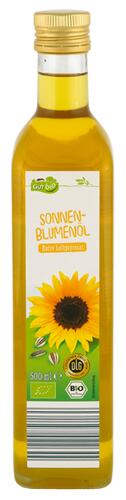 Gut Bio Sonnenblumenöl nativ kaltgepresst
