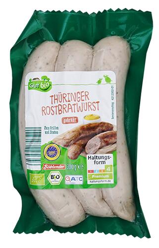 Gut Bio Thüringer Rostbratwurst, gebrüht