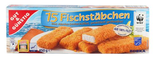 Gut & Günstig 15 Fischstäbchen