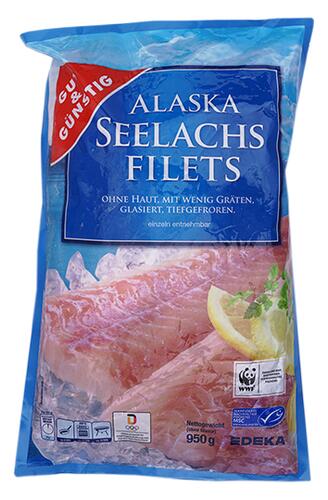 Gut & Günstig Alaska Seelachsfilets