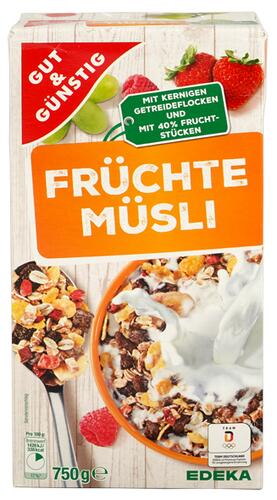 Gut & Günstig Früchte Müsli