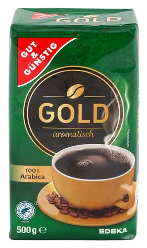 Gut & Günstig Gold aromatisch Röstkaffee