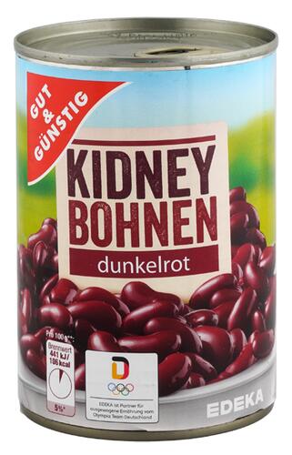 Gut & Günstig Kidney Bohnen