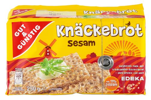 Gut & Günstig Knäckebrot Sesam