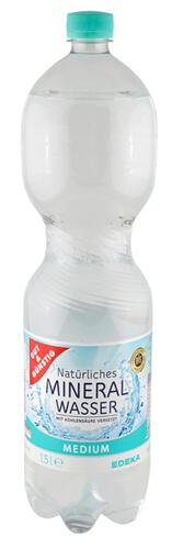 Gut & Günstig Natürliches Mineralwasser Medium Gut & Günstig Natürliches Mineralwasser Medium