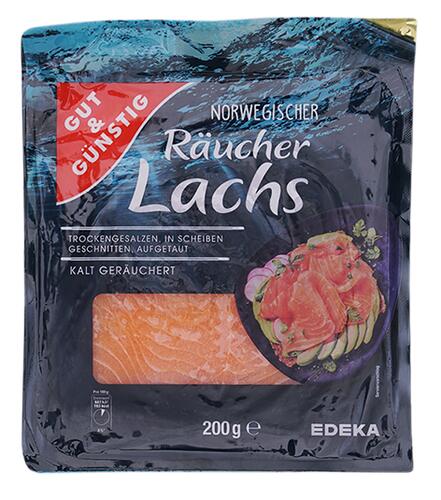 Gut & Günstig Norwegischer Räucher-Lachs