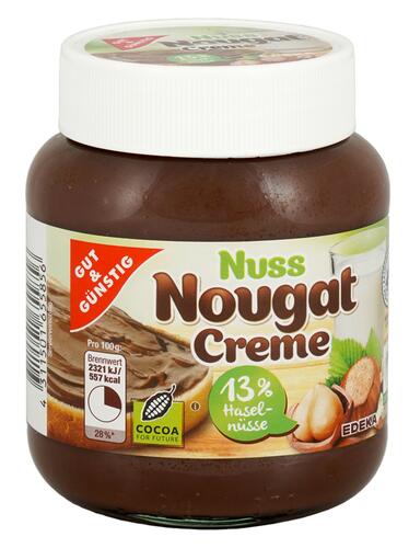 Gut & Günstig Nuss Nougat Creme