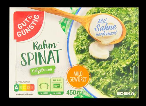Gut & Günstig Rahmspinat
