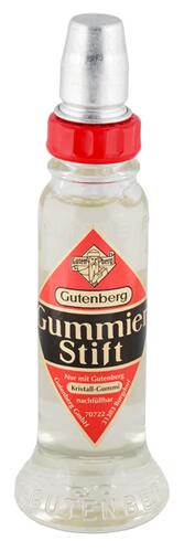 Gutenberg Gummierstift Kristall-Gummi