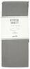 H&M Home Fitted Sheet Spannbettlaken Bio-Baumwolle, grau H&M Home Fitted Sheet Spannbettlaken Bio-Baumwolle, grau