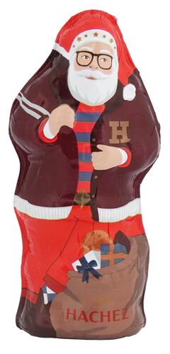 Hachez Weihnachtsmann Edelvollmilchschokolade
