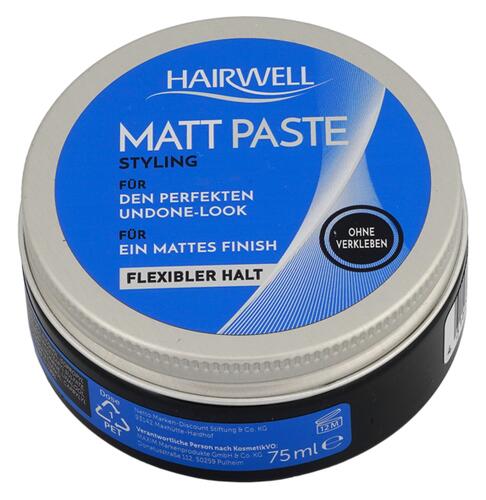 Hairwell Matt Paste Styling, flexibler Halt 4