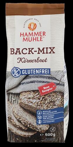 Hammermühle Back-Mix Körnerbrot glutenfrei