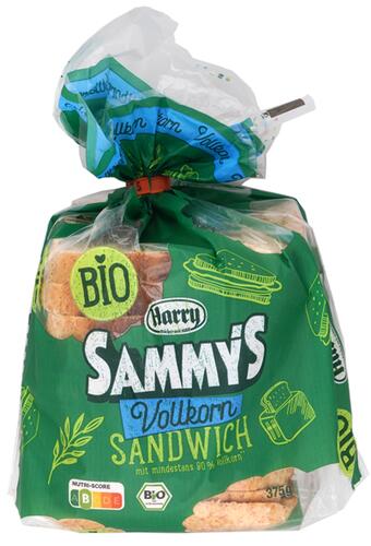 Harry Bio Sammy's Vollkorn Sandwich