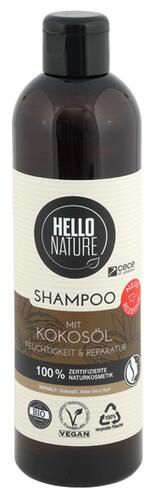 Hello Nature Shampoo mit Kokosöl Feuchtigkeit & Reparatur