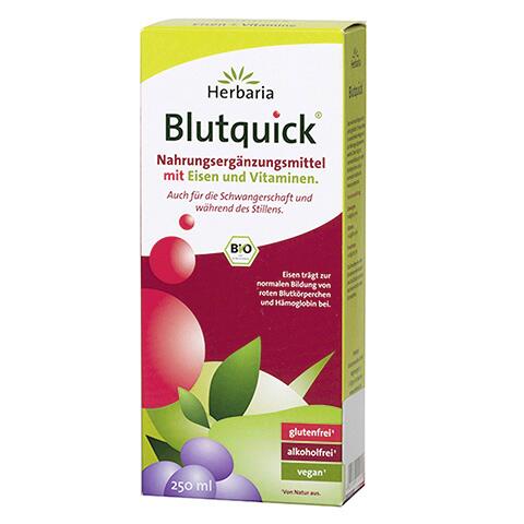 Herbaria Blutquick, Flüssigkeit