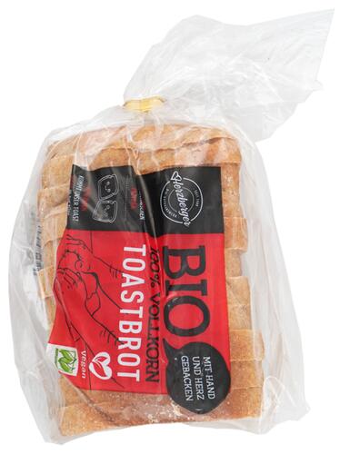 Herzberger Bio 100% Vollkorn Toastbrot