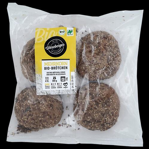 Herzberger Mehrkorn Bio-Brötchen, Naturland