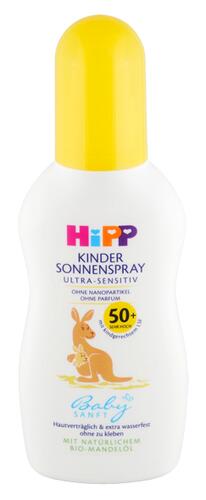 Hipp Baby Sanft Kinder Sonnenspray Ultra-Sensitiv 50+