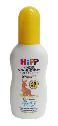 Hipp Baby Sanft Kinder Sonnenspray Ultra-Sensitiv 50+