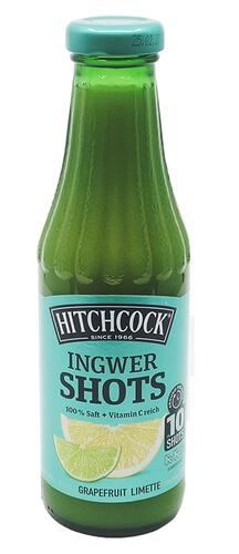 Hitchcock Ingwer Shots Grapefruit Limette