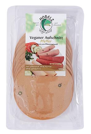 Hobelz Veganer Aufschnitt  Pfeffer