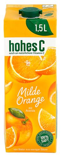 Hohes C Milde Orange mit Acerola