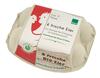 Huhn & Hahn 6 frische Eier mit Hahnenaufzucht, Bioland