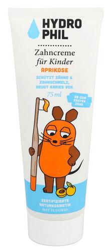 Hydrophil Zahncreme für Kinder, Aprikose